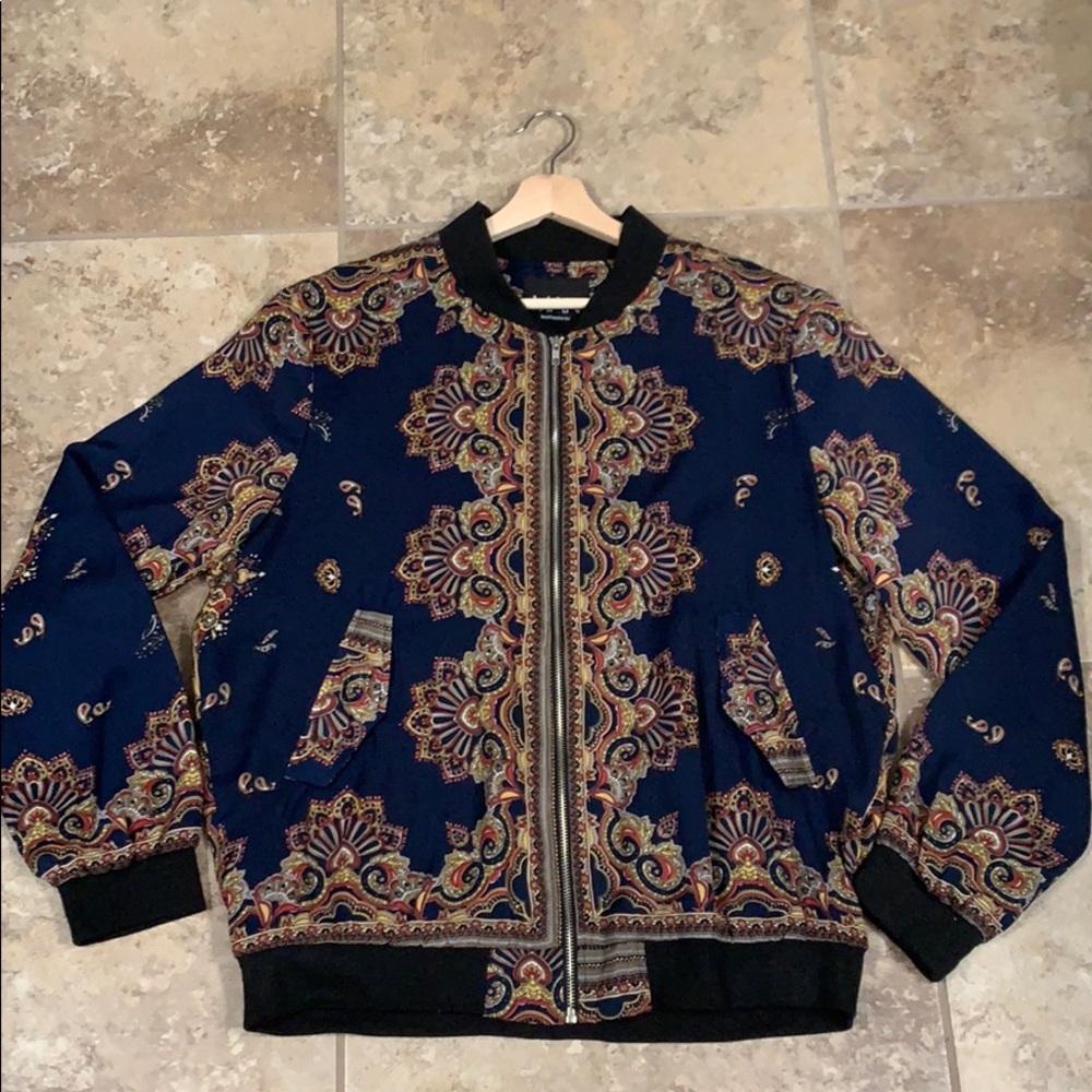SILK Bomber Jacket 🔥